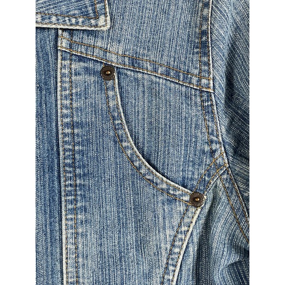 Bill Blass Jeanswear Women's Denim Jacket Size PS Vintage Jean - Picture 9 of 11